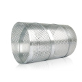 preço de fábrica tubo de filtro em espiral perfurado tubo de metal